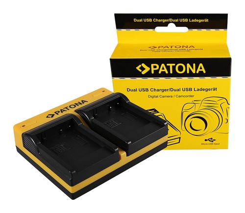 Caricabatteria usb dual patona - caricabatteria,